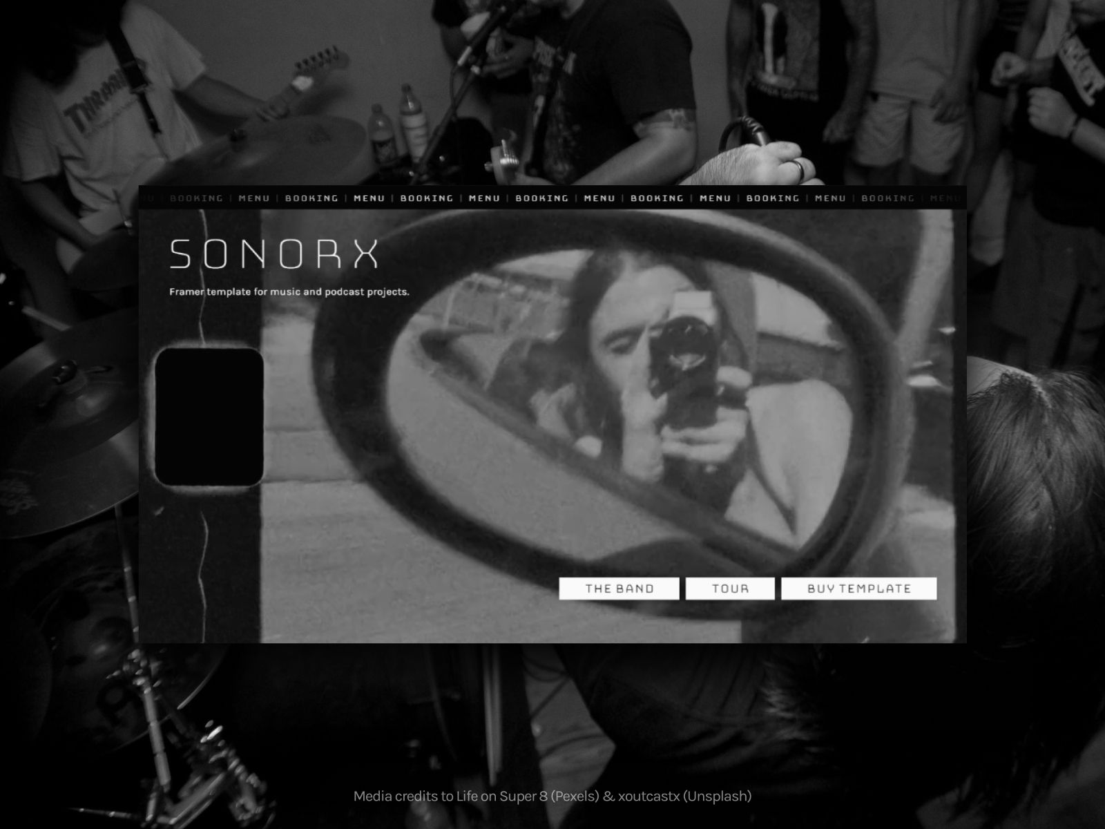 Sonorx — web Flow™