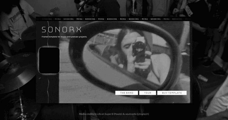 Sonorx — vista 1