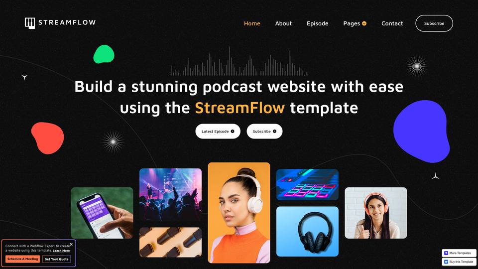 StreamFlow — vista 1