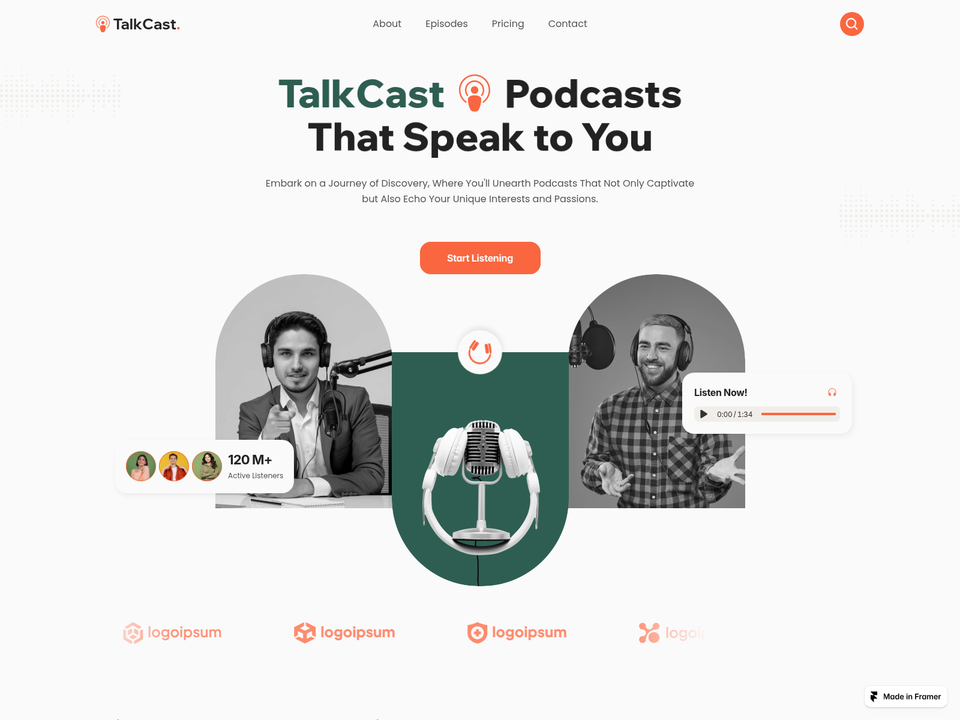 TalkCast — view 2