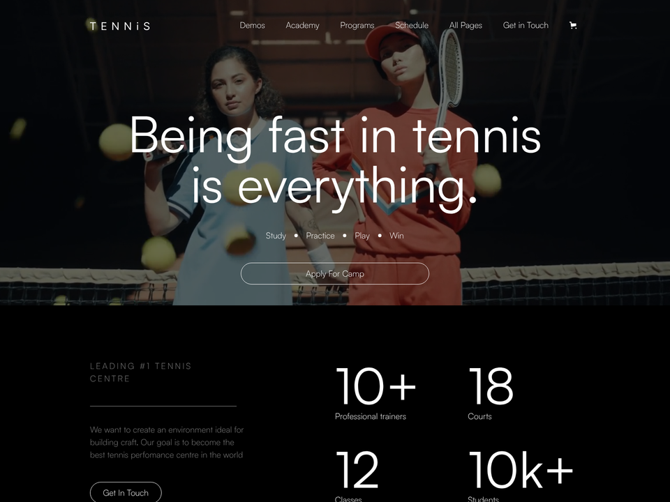 Tennis 128 — view 3