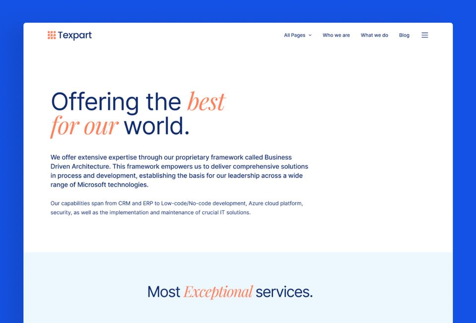 Texpart — view 2