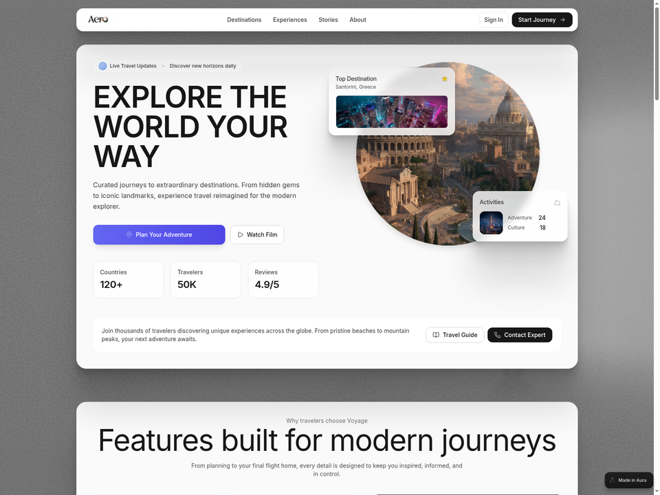Voyage — view 1