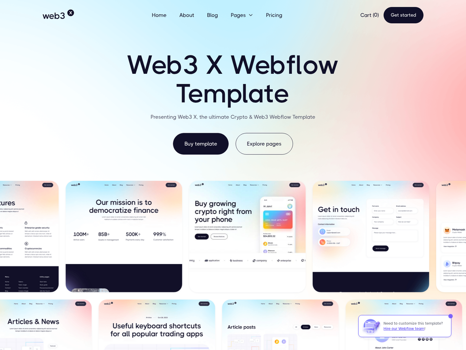 Web3 X — view 3