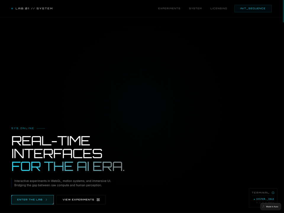 WebGL FUT — view 1
