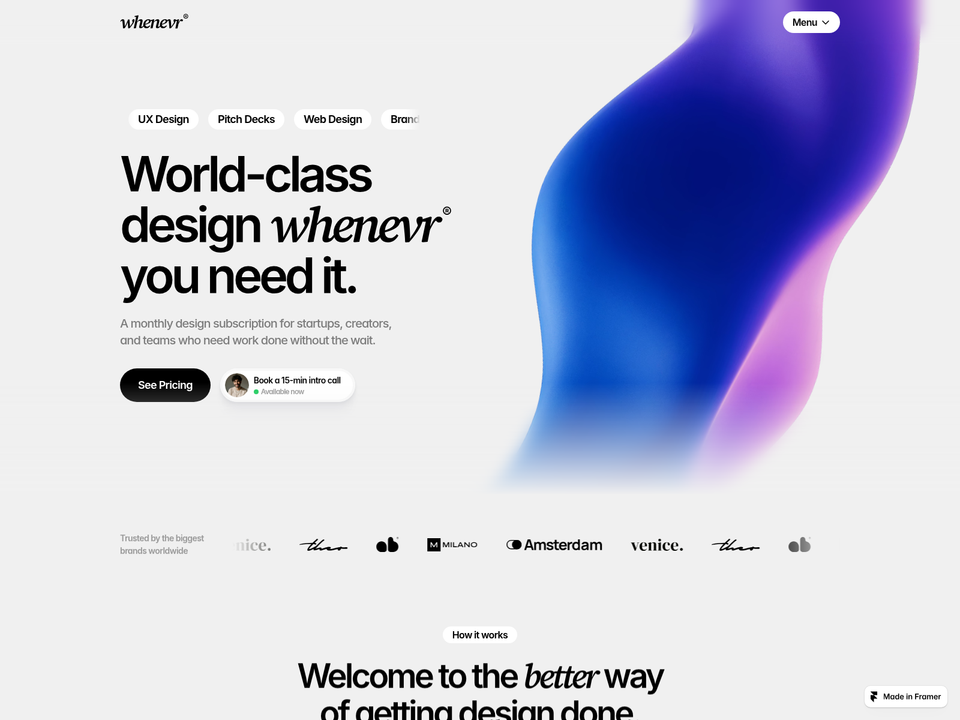 Whenevr — view 1